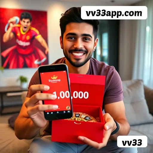 Aplicativo móvel vv33 para iOS e Android